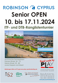 Robinson Cyprus Senior Open 2024 50-80