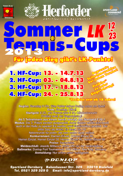 Herforder Pils Sommer Cups 2013