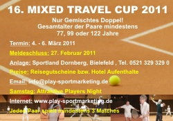 MIXED TRAVEL CUP 2011