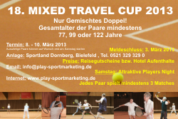 Mixed Travel Cup 2013