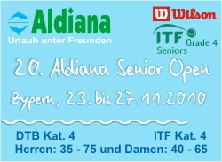 20. Aldiana Senior Open, Zypern 2010