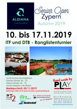Aldiana Zypern Senior Open 2019