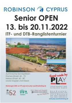 Robinson Club Cyprus Senior Open 2022