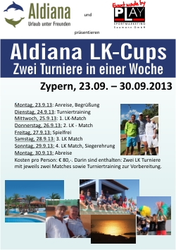Aldiana Zypern LK Cup 2013